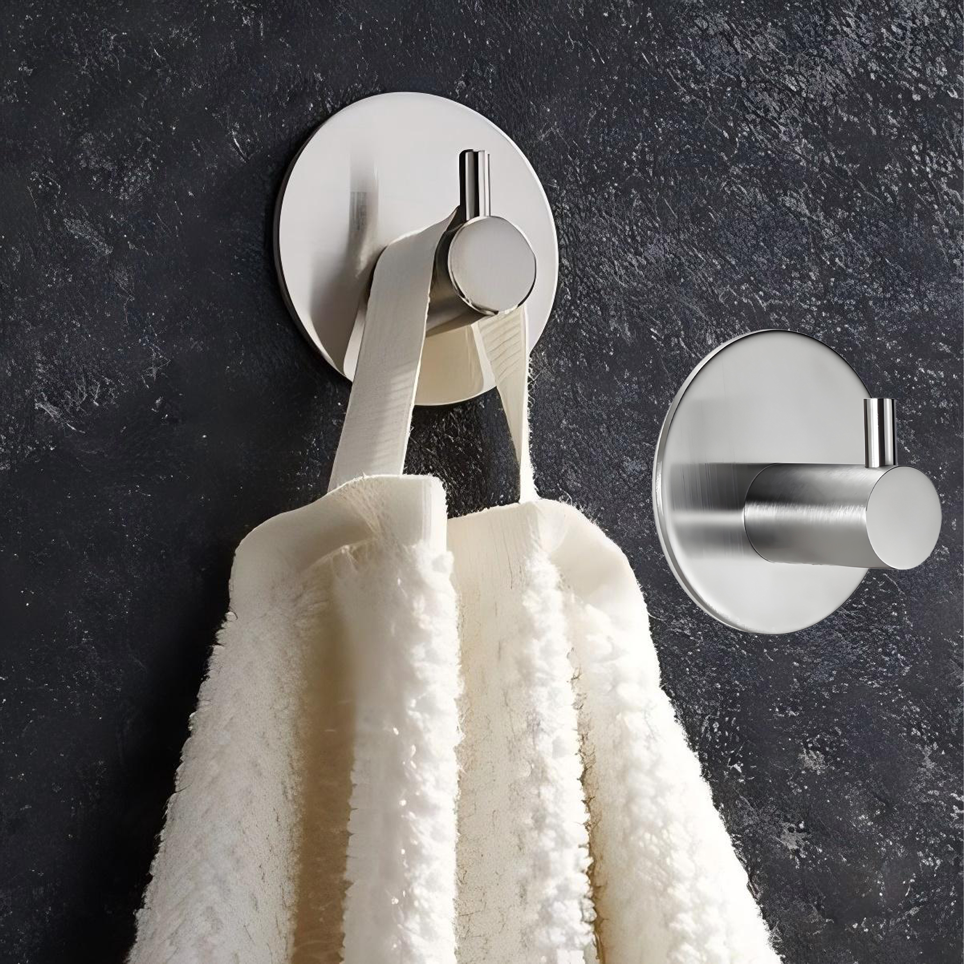 Stainless Steel Round Wall Mounted Hook