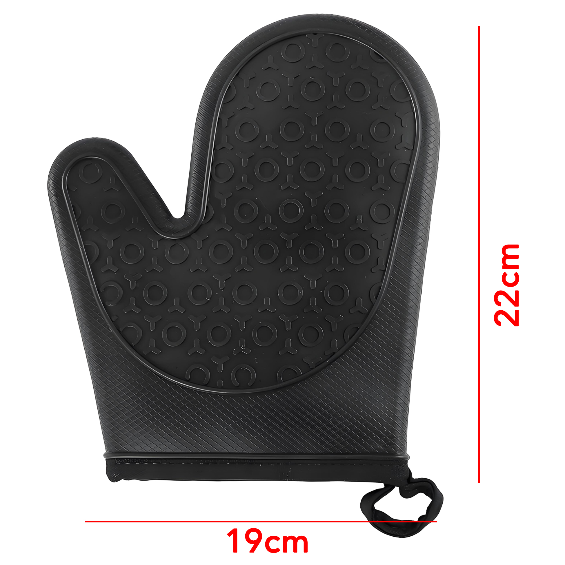 Versatile Single Silicone Oven Mitt