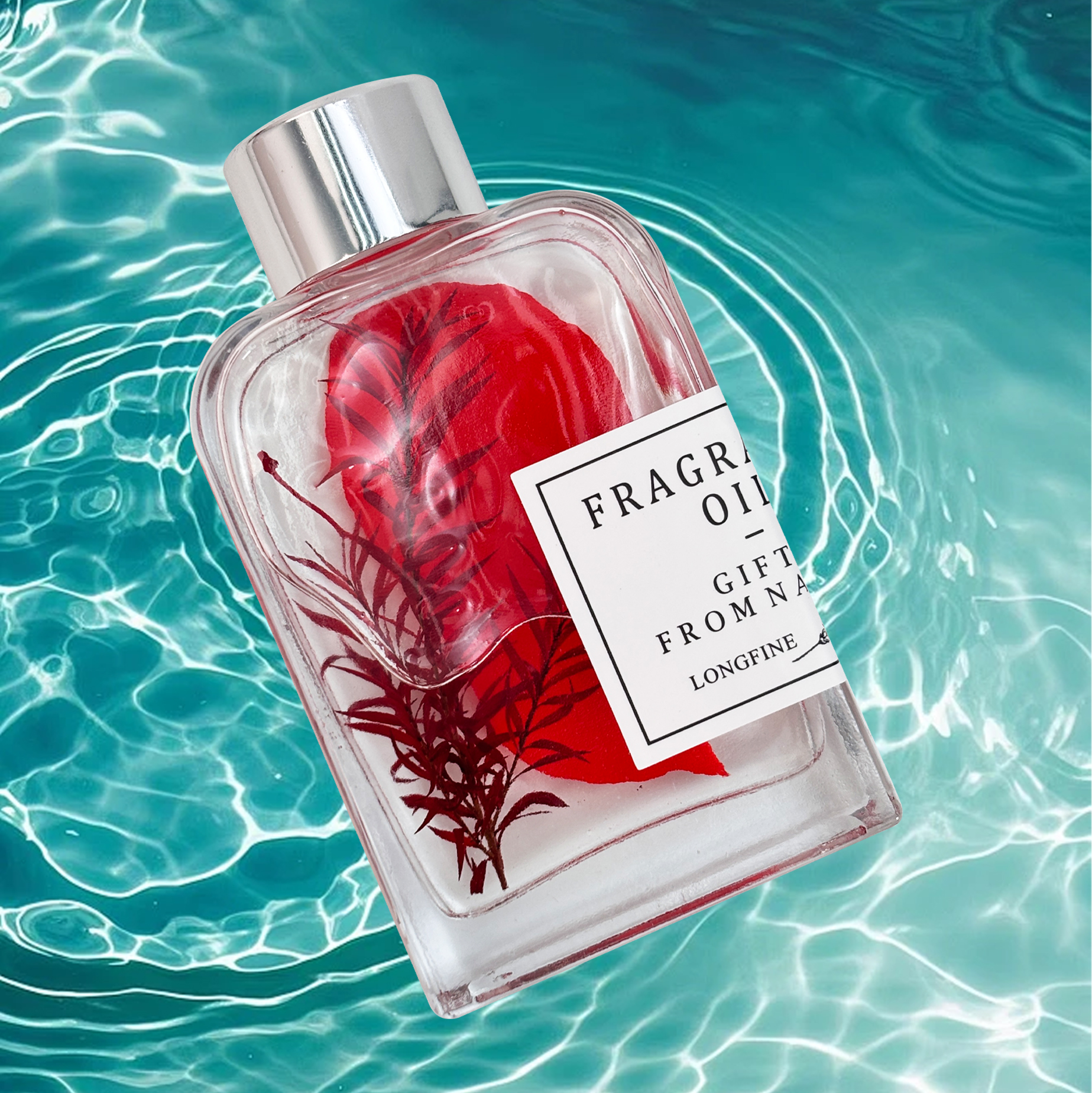 Floral - Infused Fragrance Oil Bottle