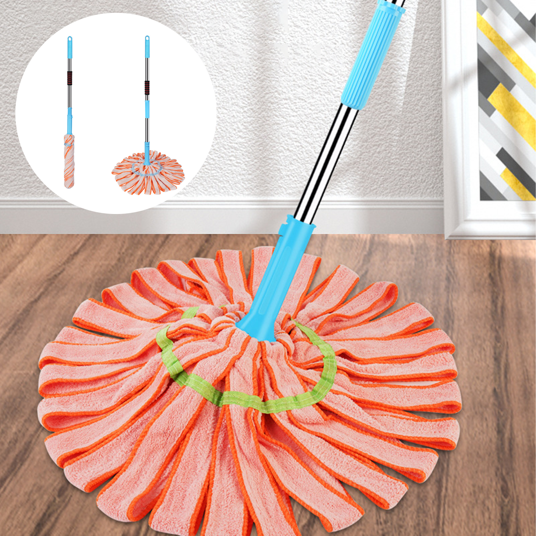 Microfiber Spin Mop