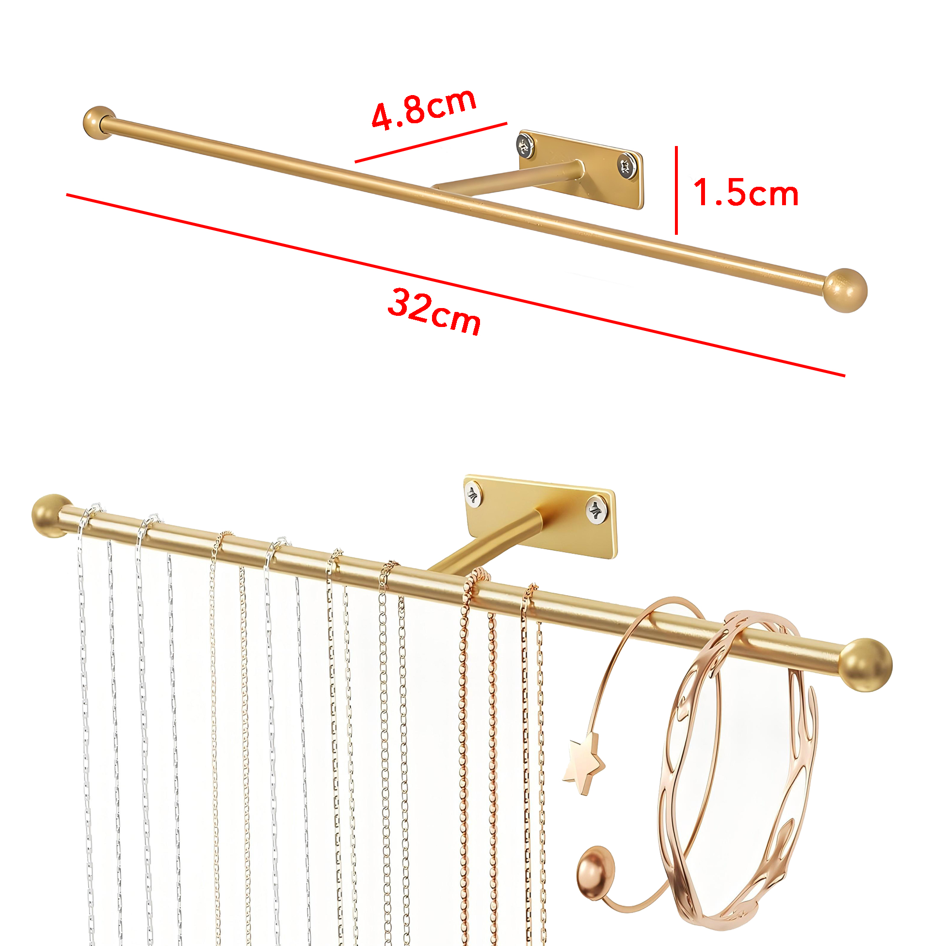 Wall Hanging Jewelry Organizer
