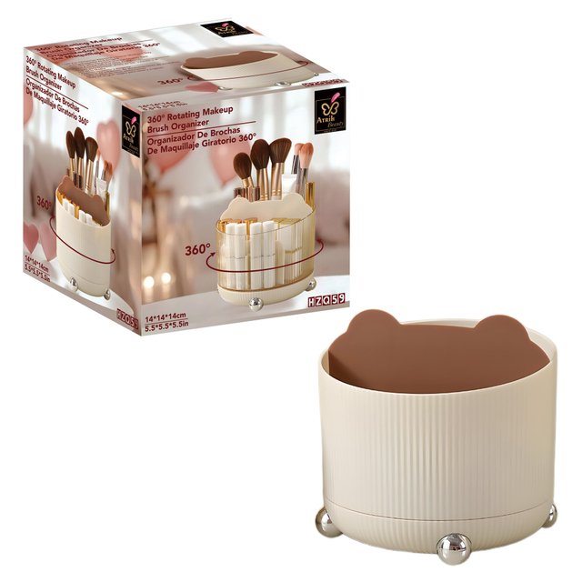 360 Rotating Makeup Organizer
