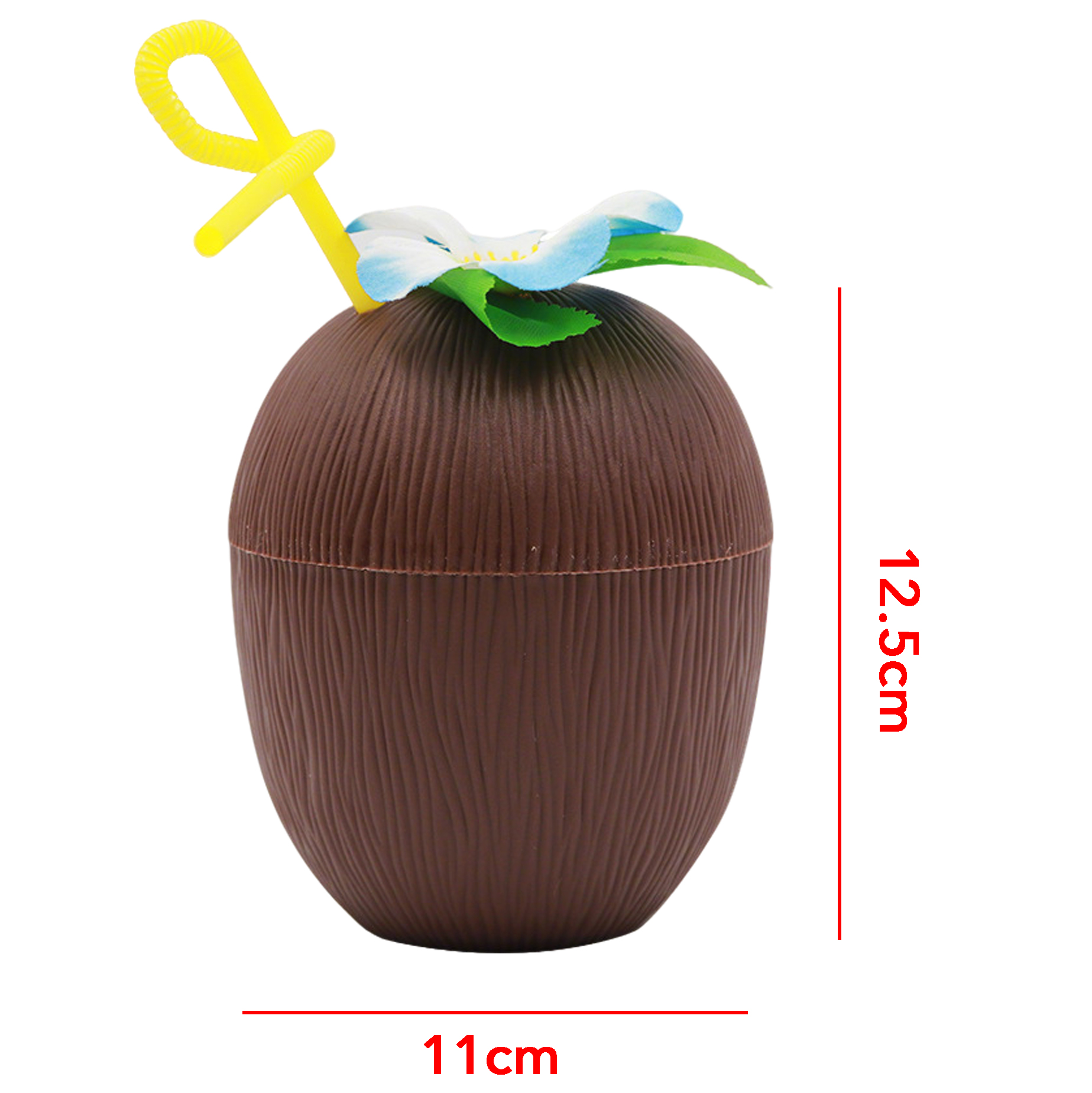 Coconut-Shaped Drink Tumbler