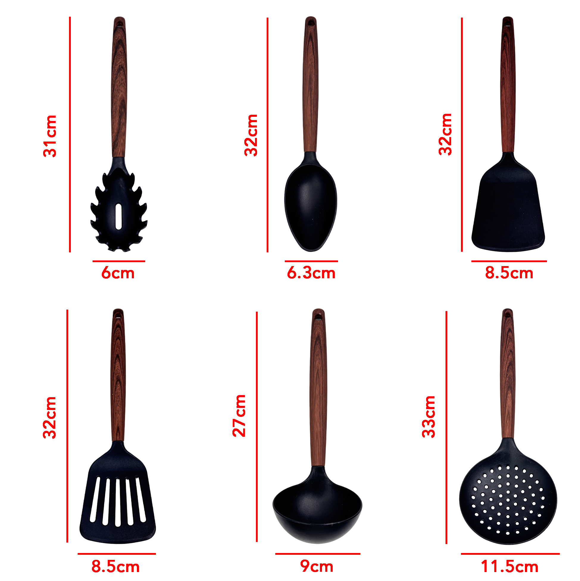6-Piece Kitchen Utensil Set