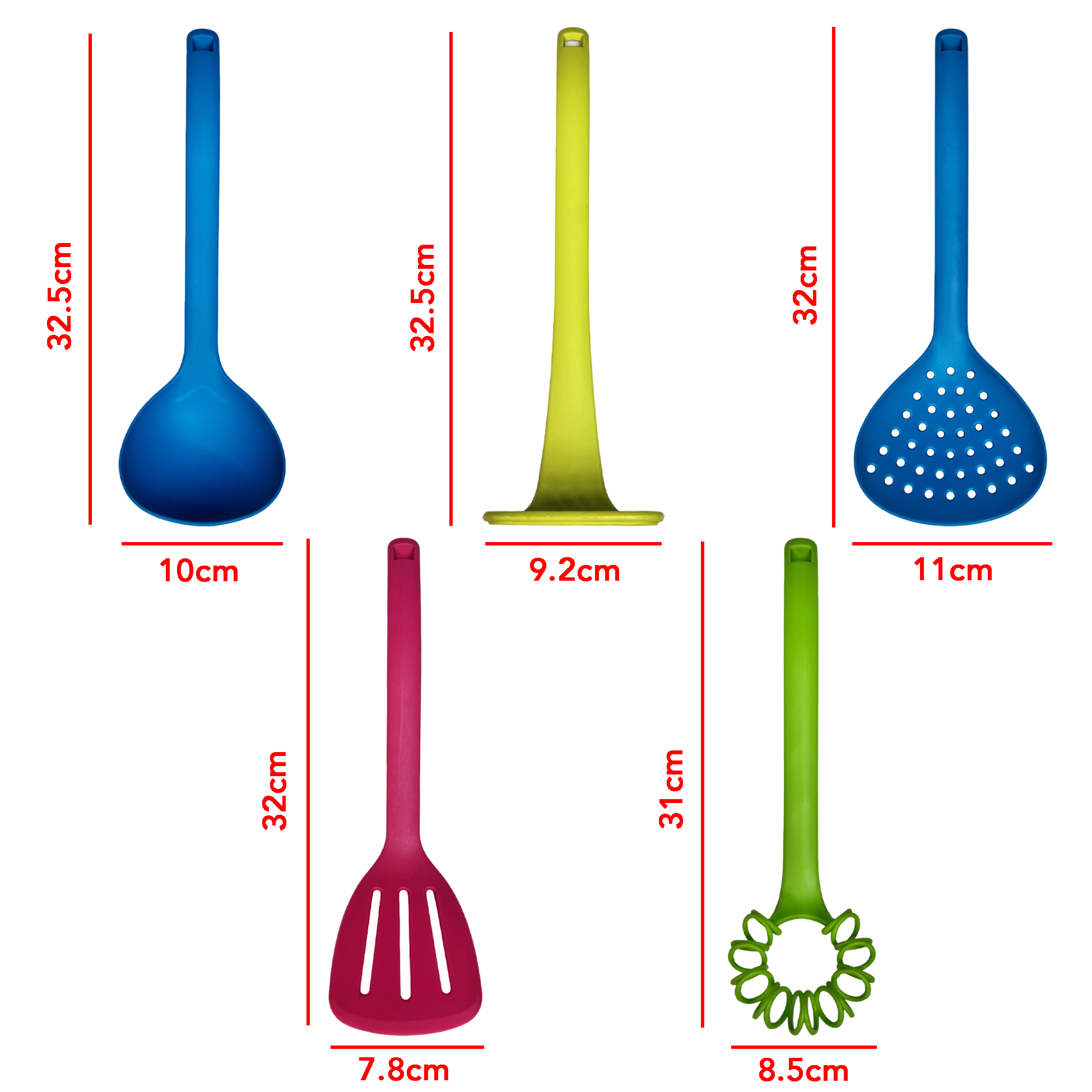 5-Piece Kitchen Utensil Set