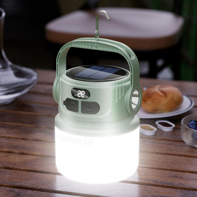 Solar-Powered Multifunctional Garden LED Lantern