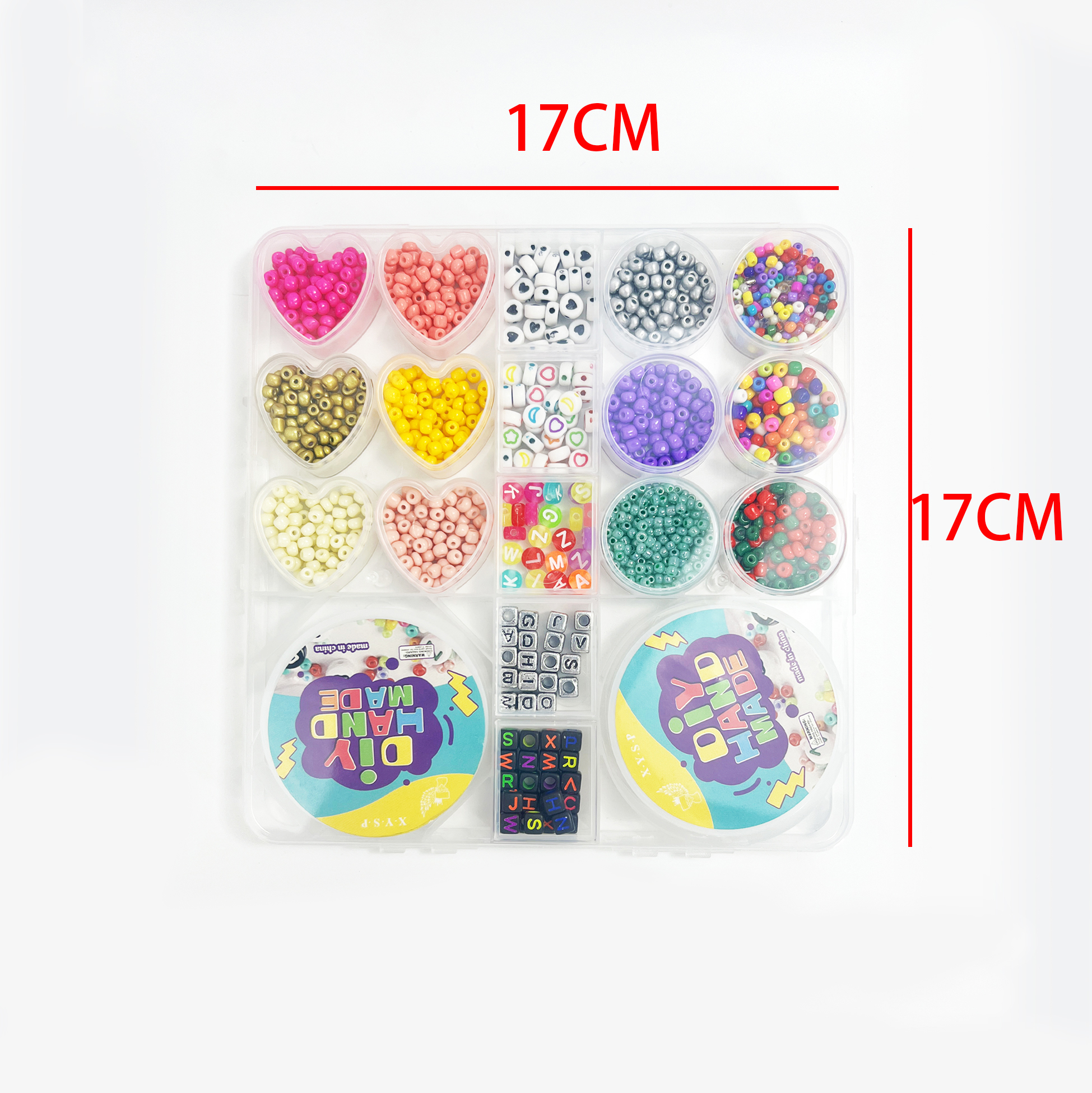 Multi-compartment DIY Bracelet & Necklace Making Kit