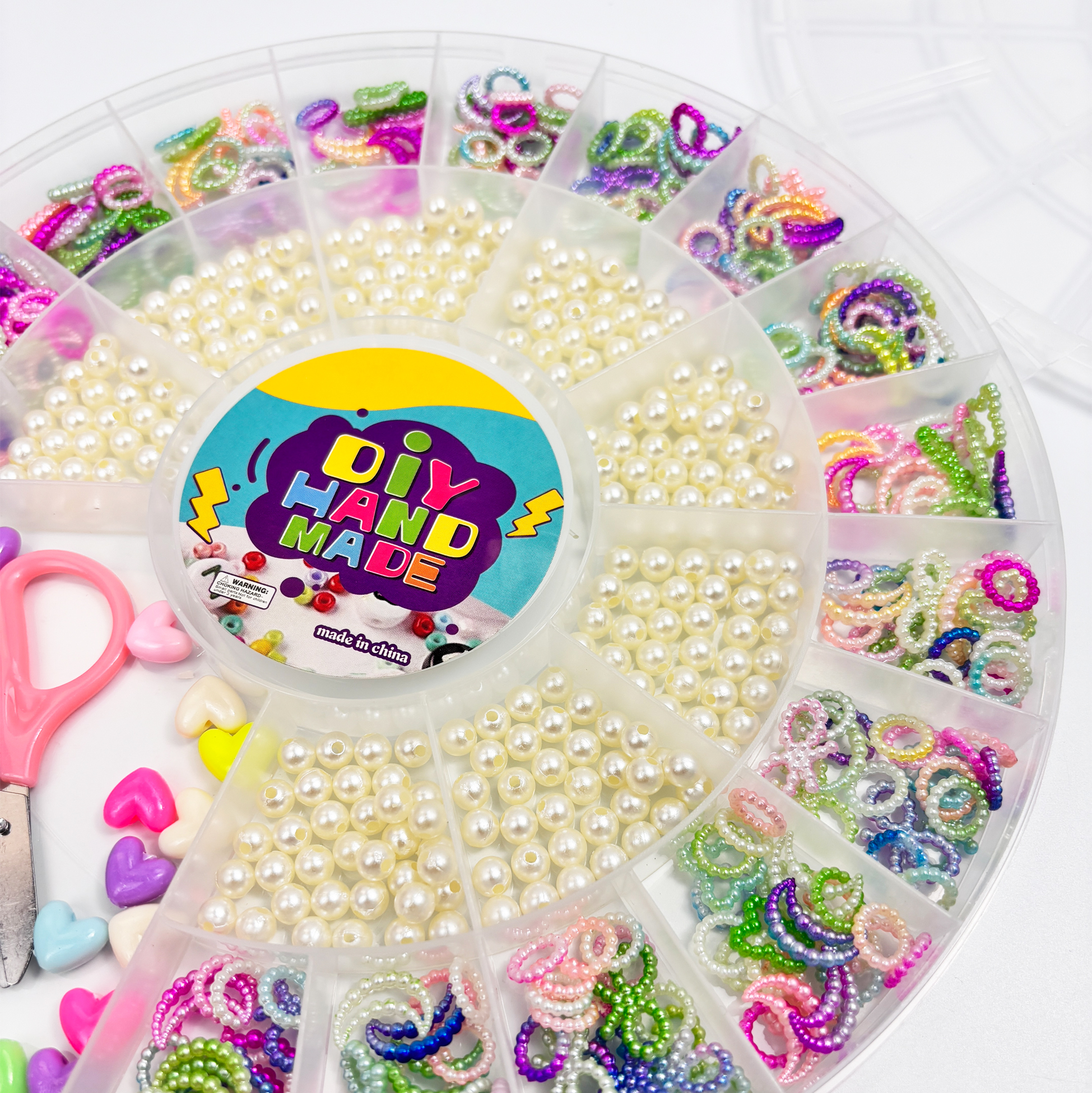 Round DIY Bracelet & Necklace Making Kit