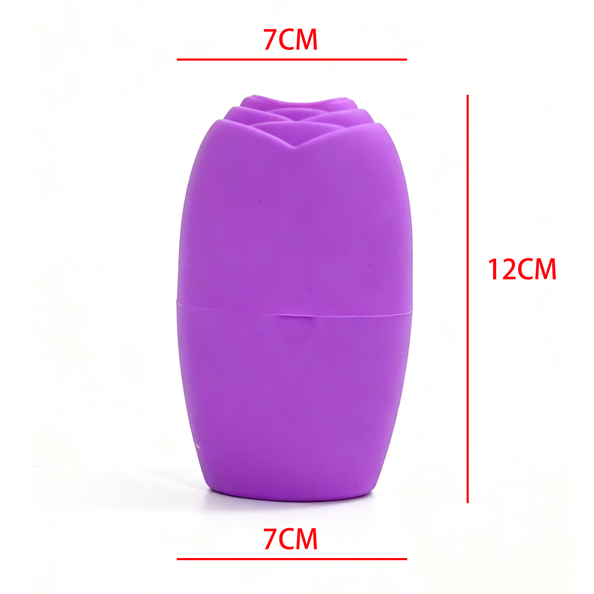 Purple Silicone Facial Ice Cube