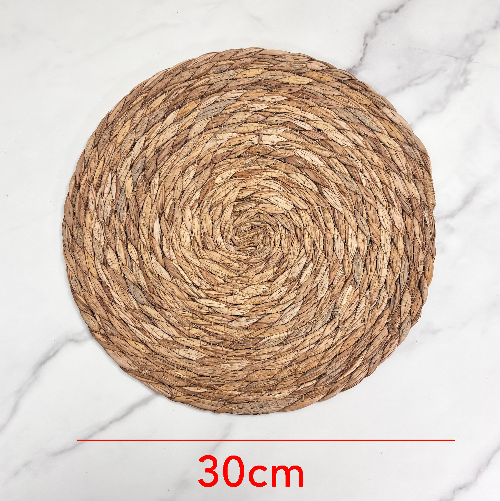 4-Piece Round Rush Coaster Set