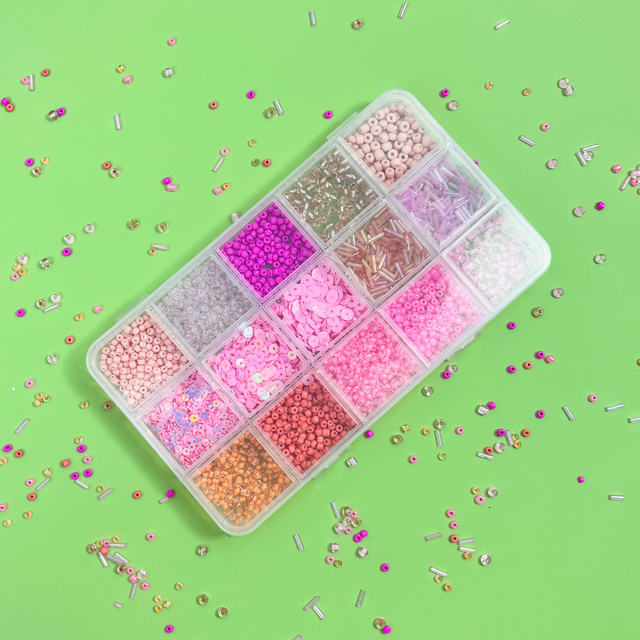 Pink-hued DIY Jewelry Making Kit