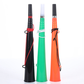 Multi-Color Plastic Football Horn Sports Event Cheering Horn