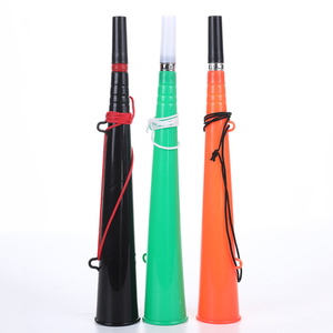 Multi-Color Plastic Football Horn Sports Event Cheering Horn