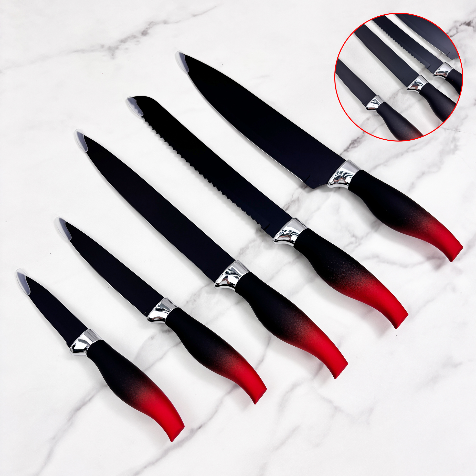 5-piece Kitchen Knife Set
