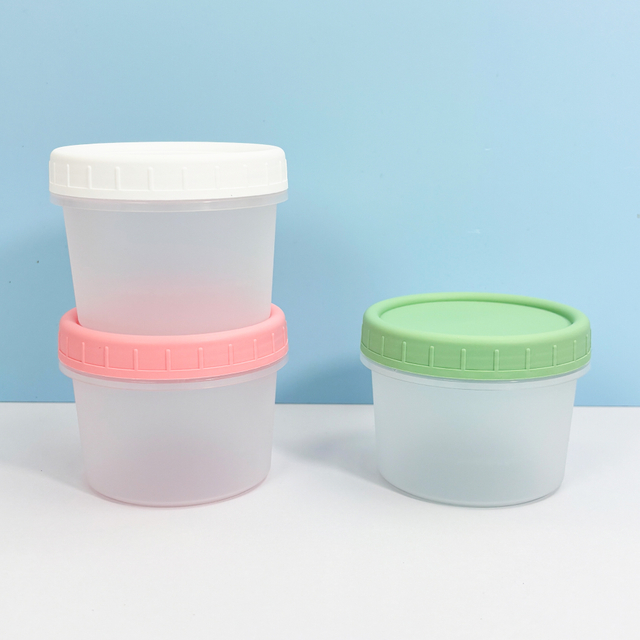 200ML Plastic Ice Cream Cup with Lid