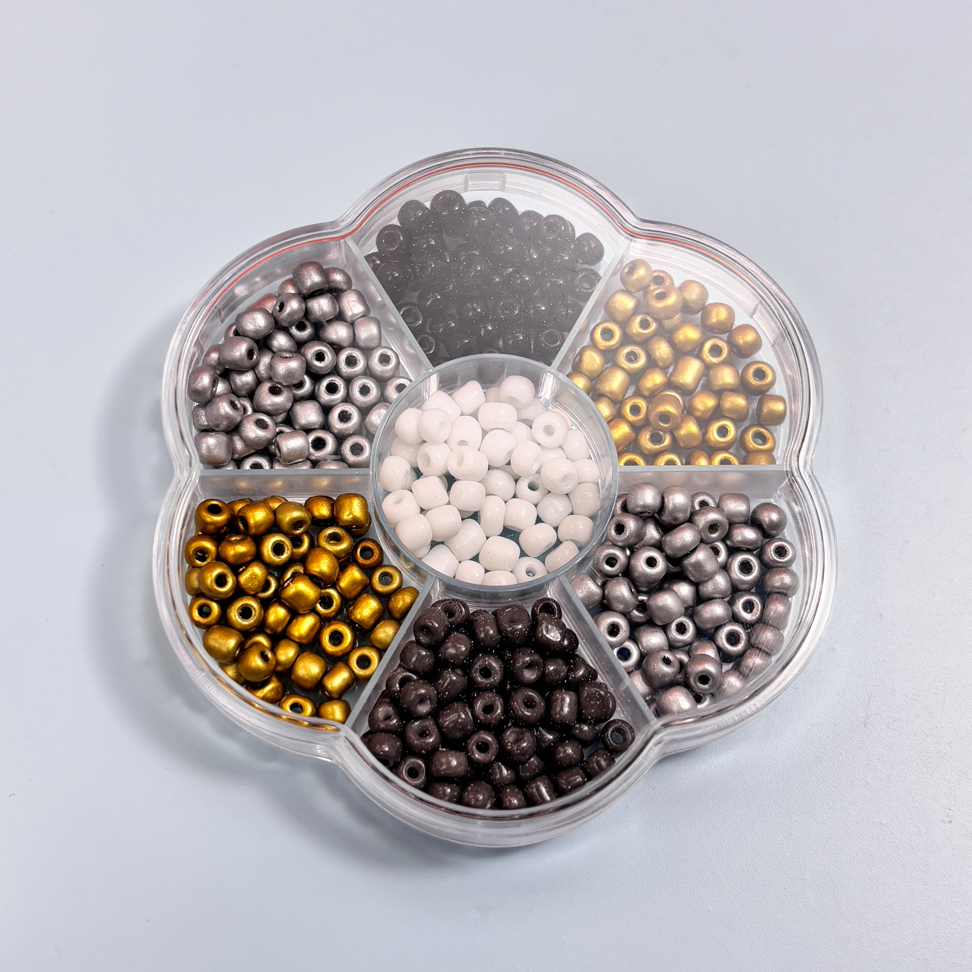 DIY Jewelry Making Kit with Metallic Beads