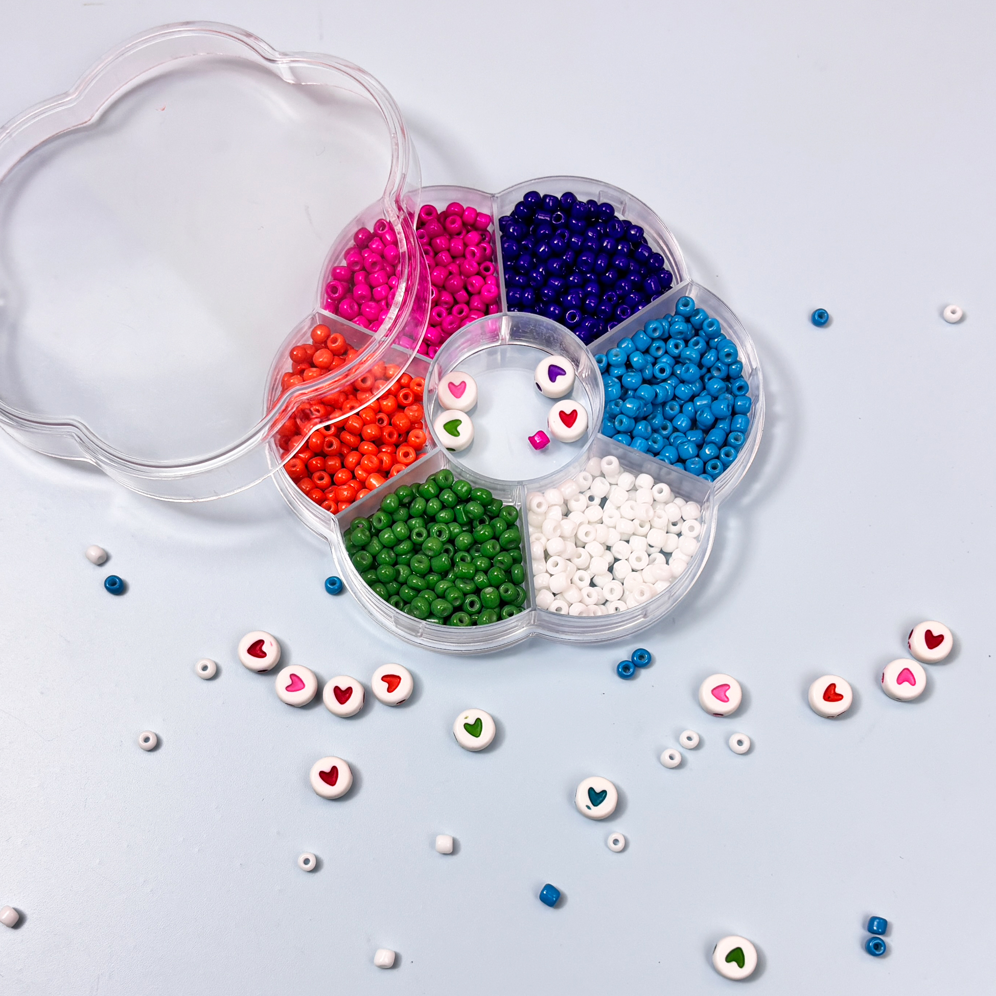 DIY Jewelry Making Kit with Colorful Beads