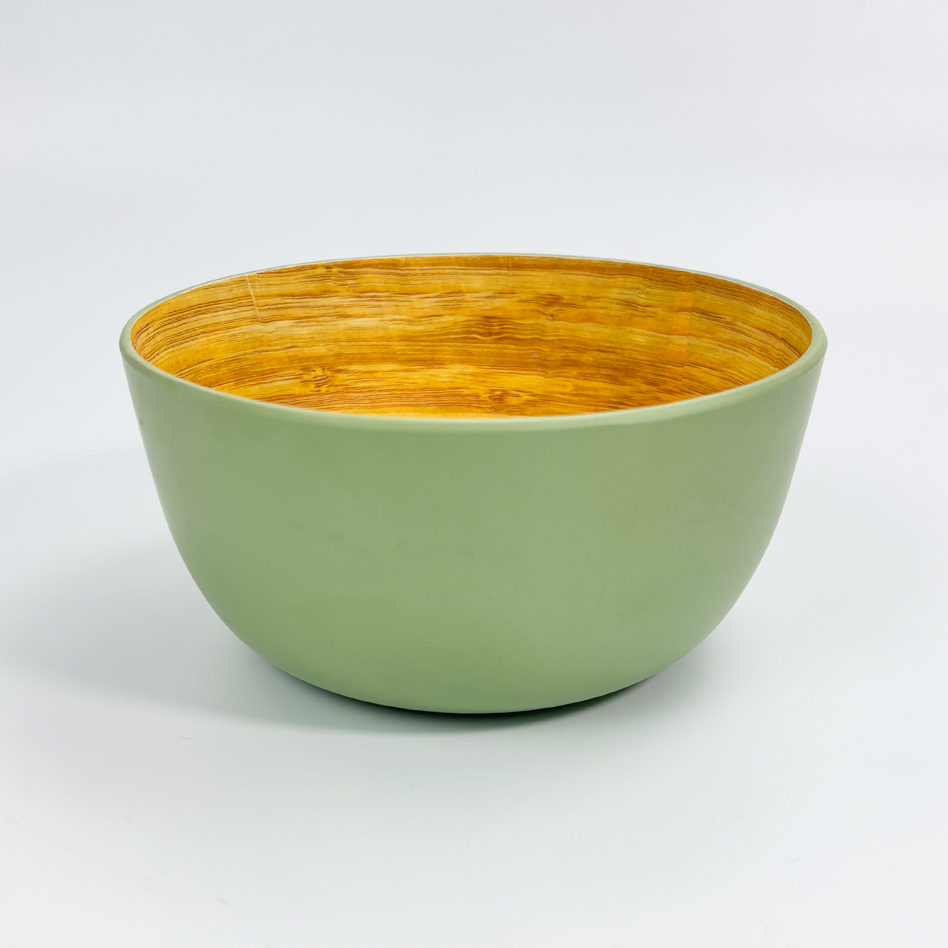 Bamboo Fiber Bowl Round Serving Bowl for Home Kitchen Use Tableware