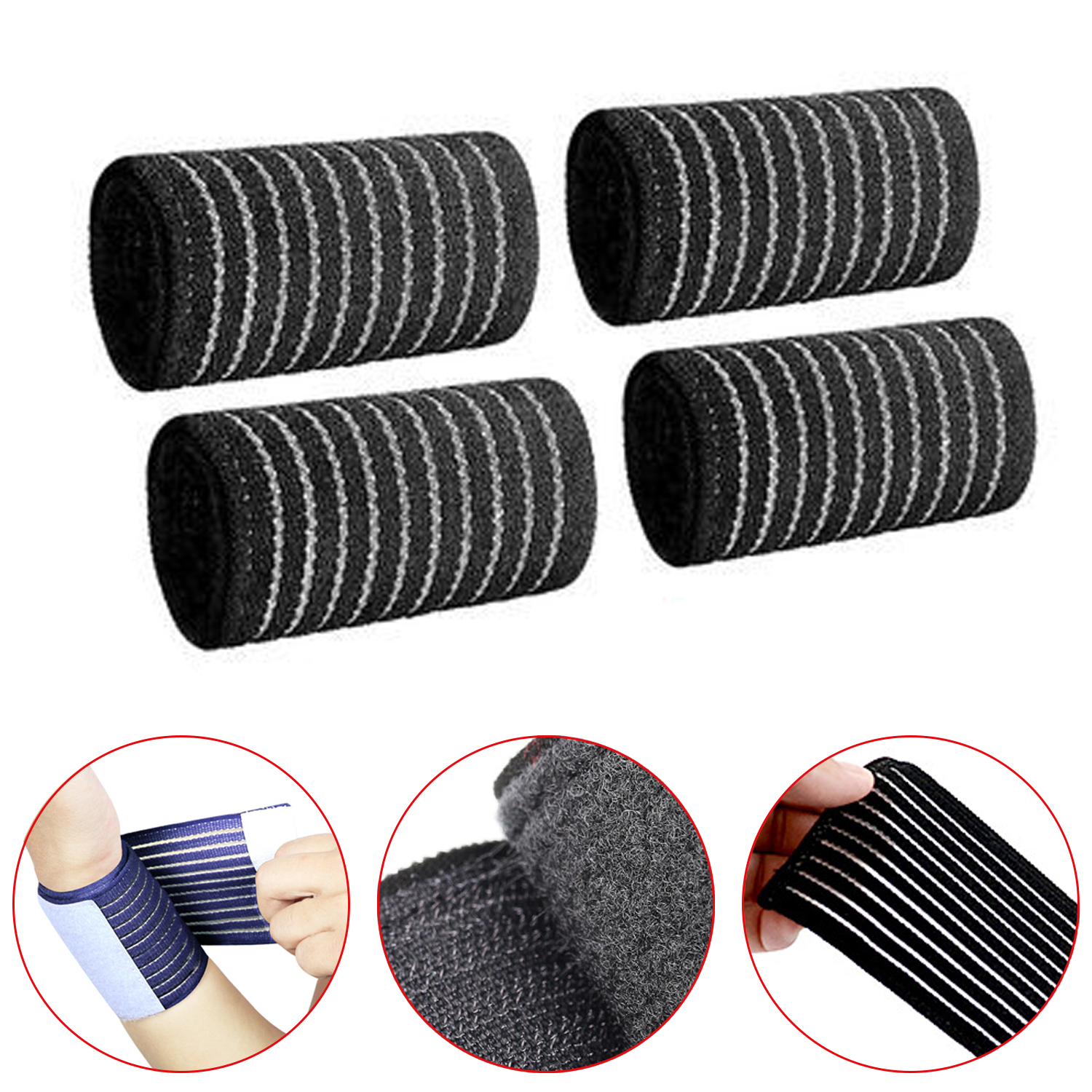 Adjustable Gym Wrist Strap Comfortable Breathable Motion Protection Tool