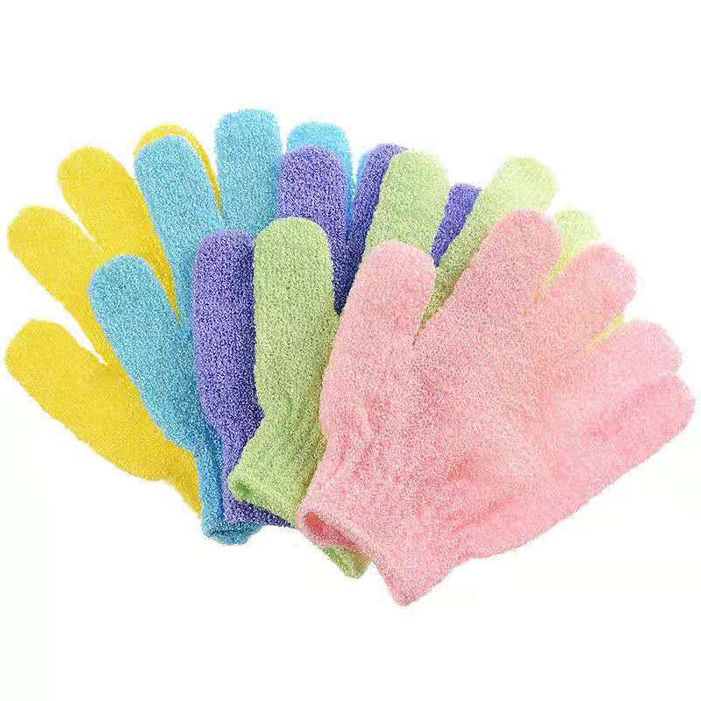 Colorful Exfoliating Shower Gloves for Smooth And Healthy Skin