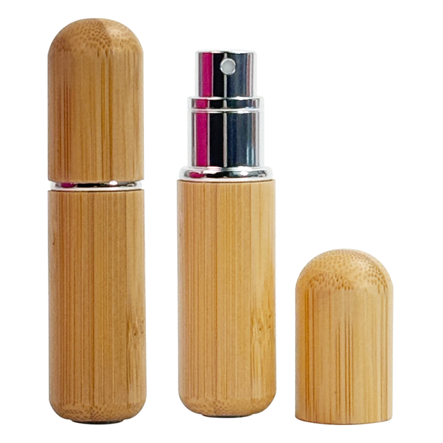 Eco-Friendly Bamboo Outer Mini Perfume Bottle