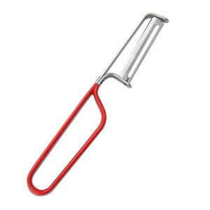 Stainless Steel Vegetable Peeler with Comfort Grip Handle
