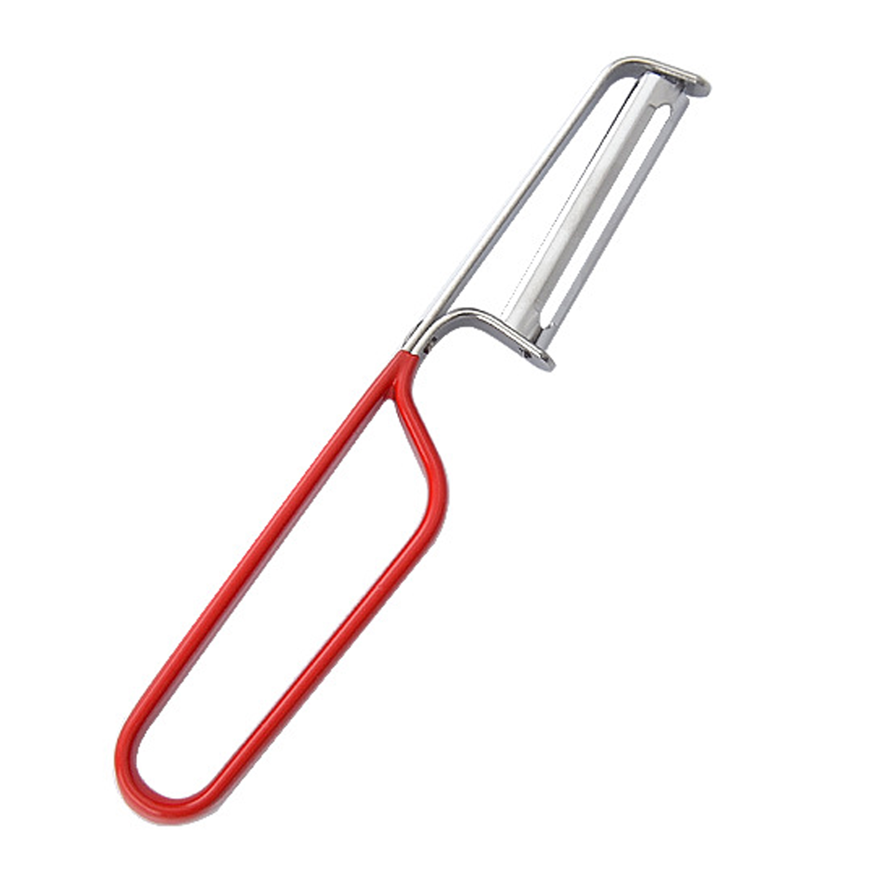 Stainless Steel Vegetable Peeler with Comfort Grip Handle
