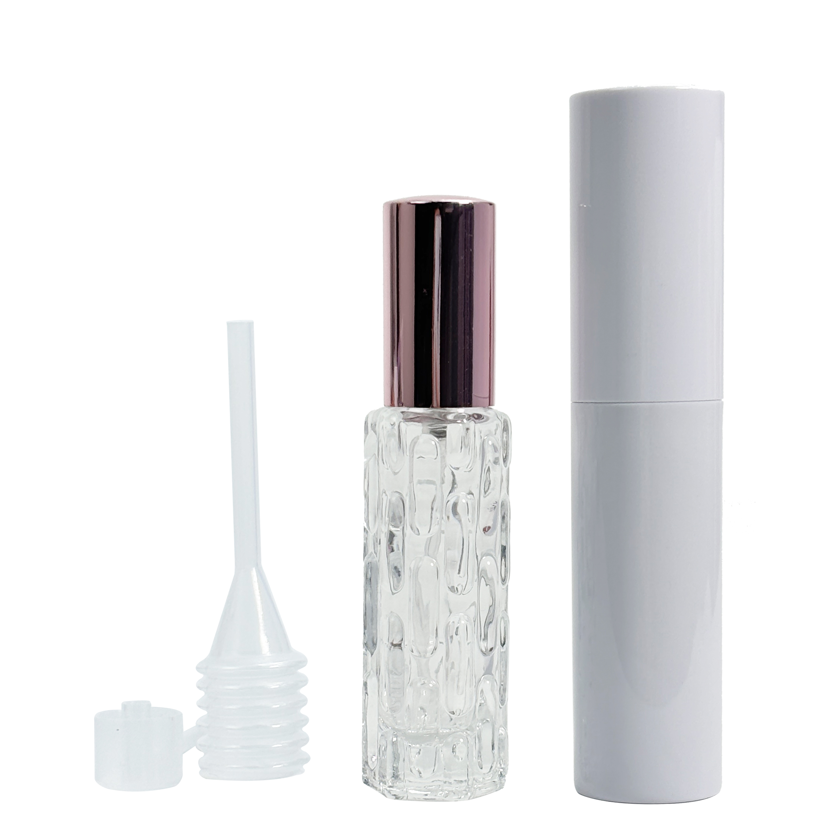 Perfume & Roll-on Bottles Set With Refillable Tools
