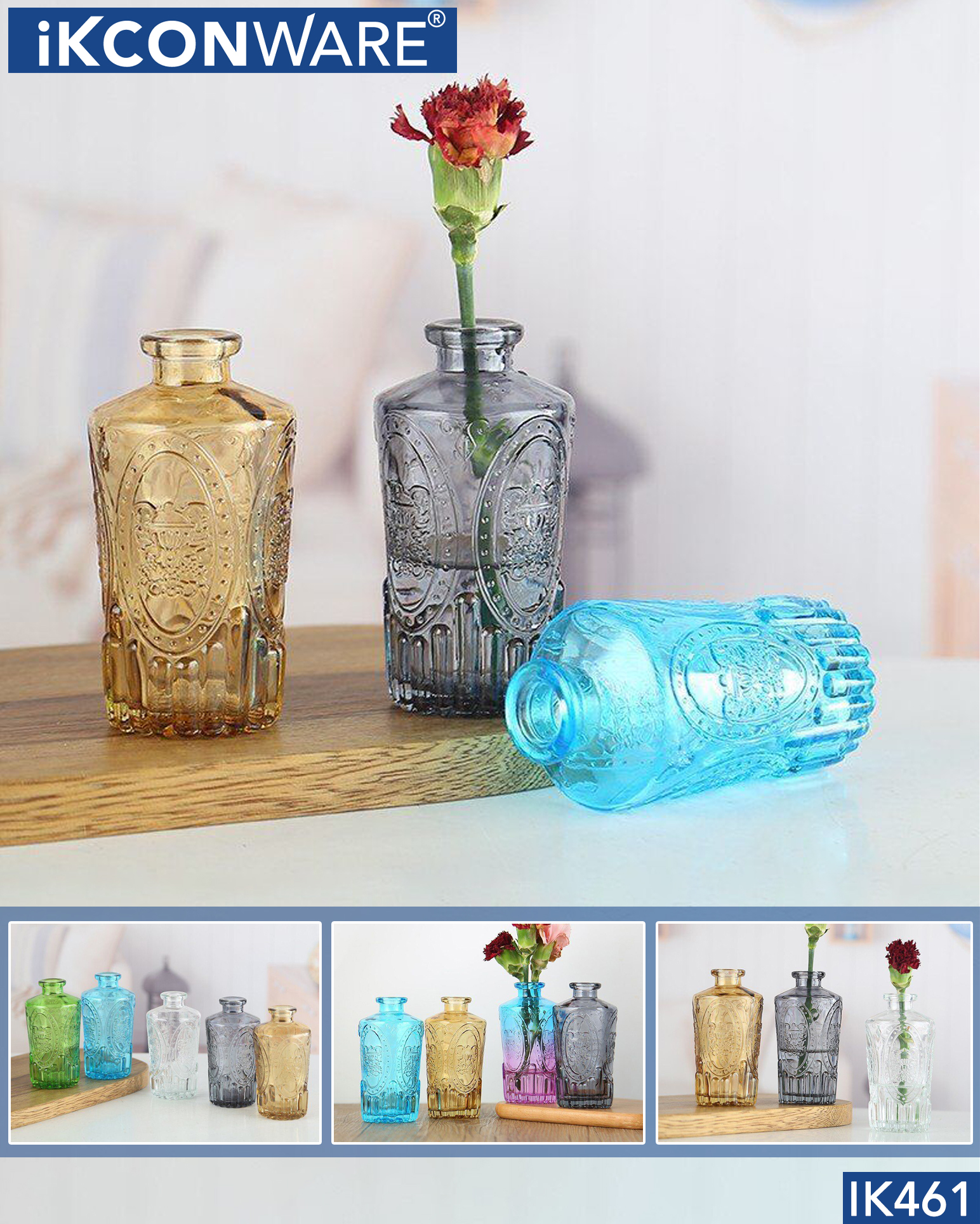 Glass Flower Vase