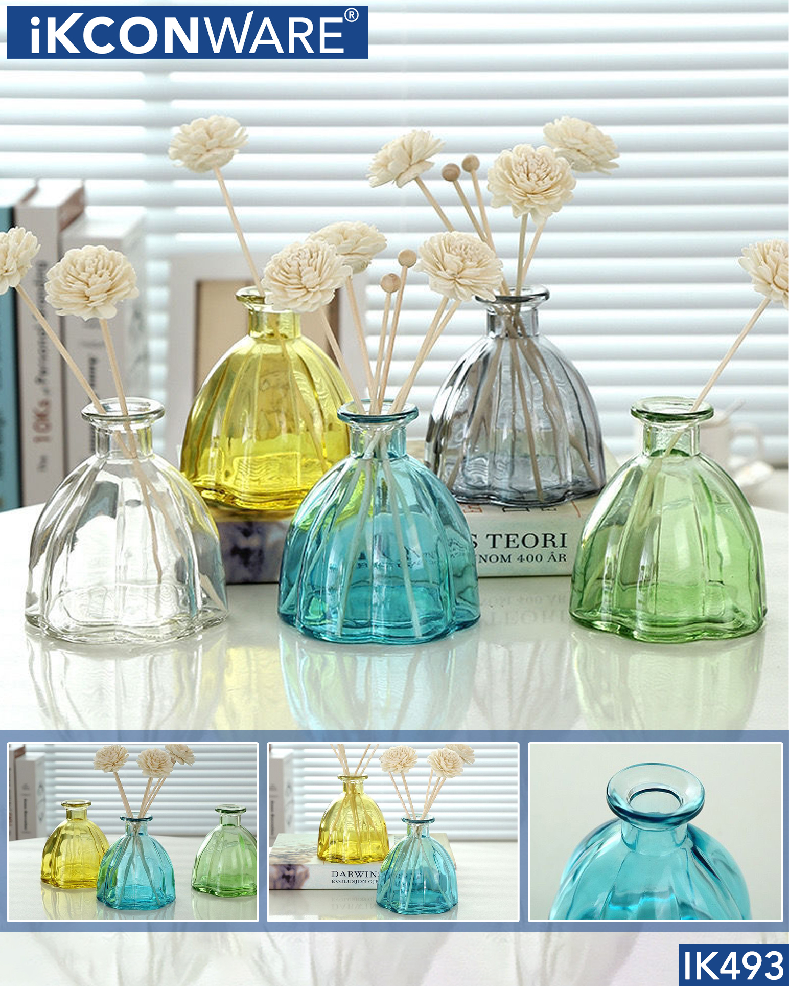Glass Flower Vase