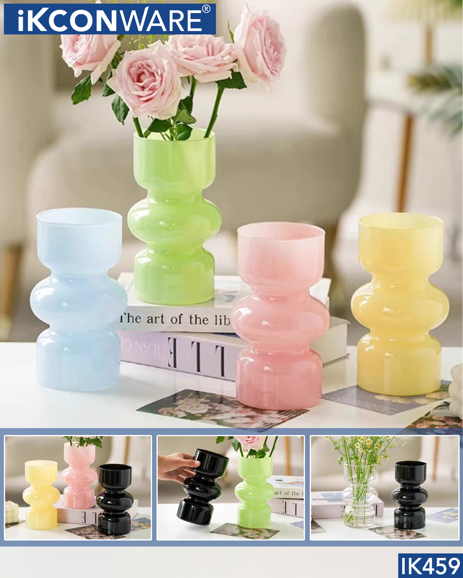 Glass Flower Vase