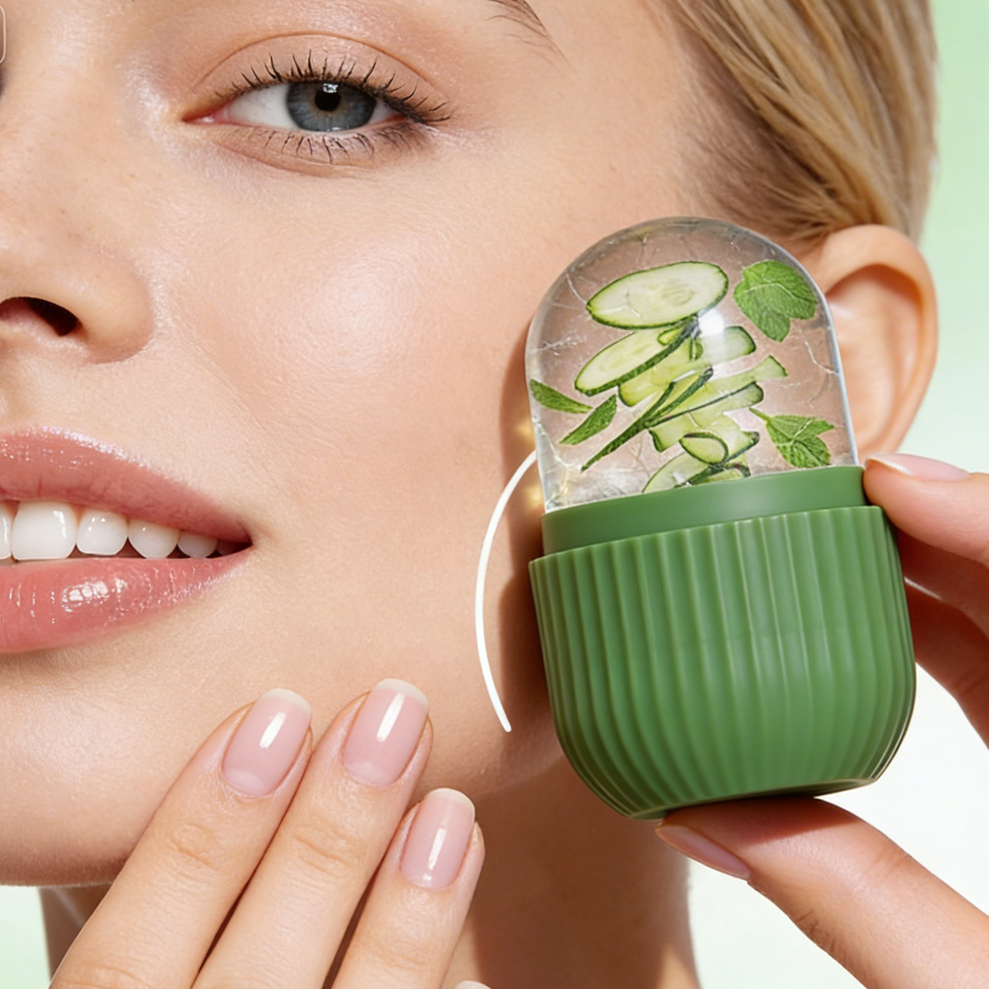 Set of 3 Facial Ice Massage Tools with Guasha