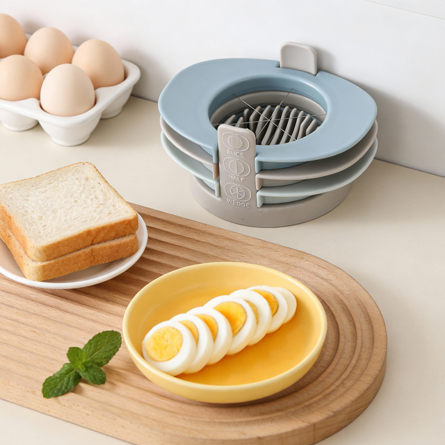 Mother's Day 4-in-1 Egg Slicer Multi-function Boiled Egg Cutter
