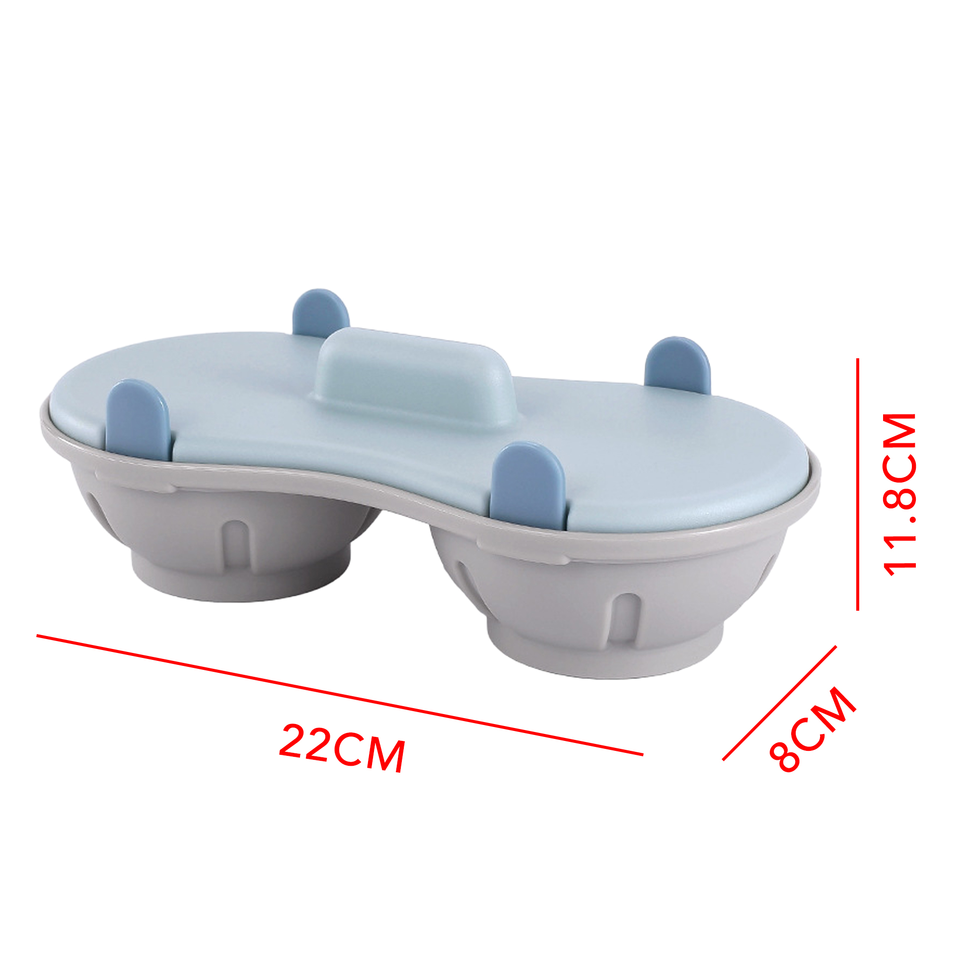 Mother's Day 2-cavity Microwave Egg Cooker