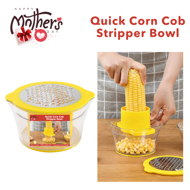 Mother's Day Quick Corn Cob Stripper Bowl