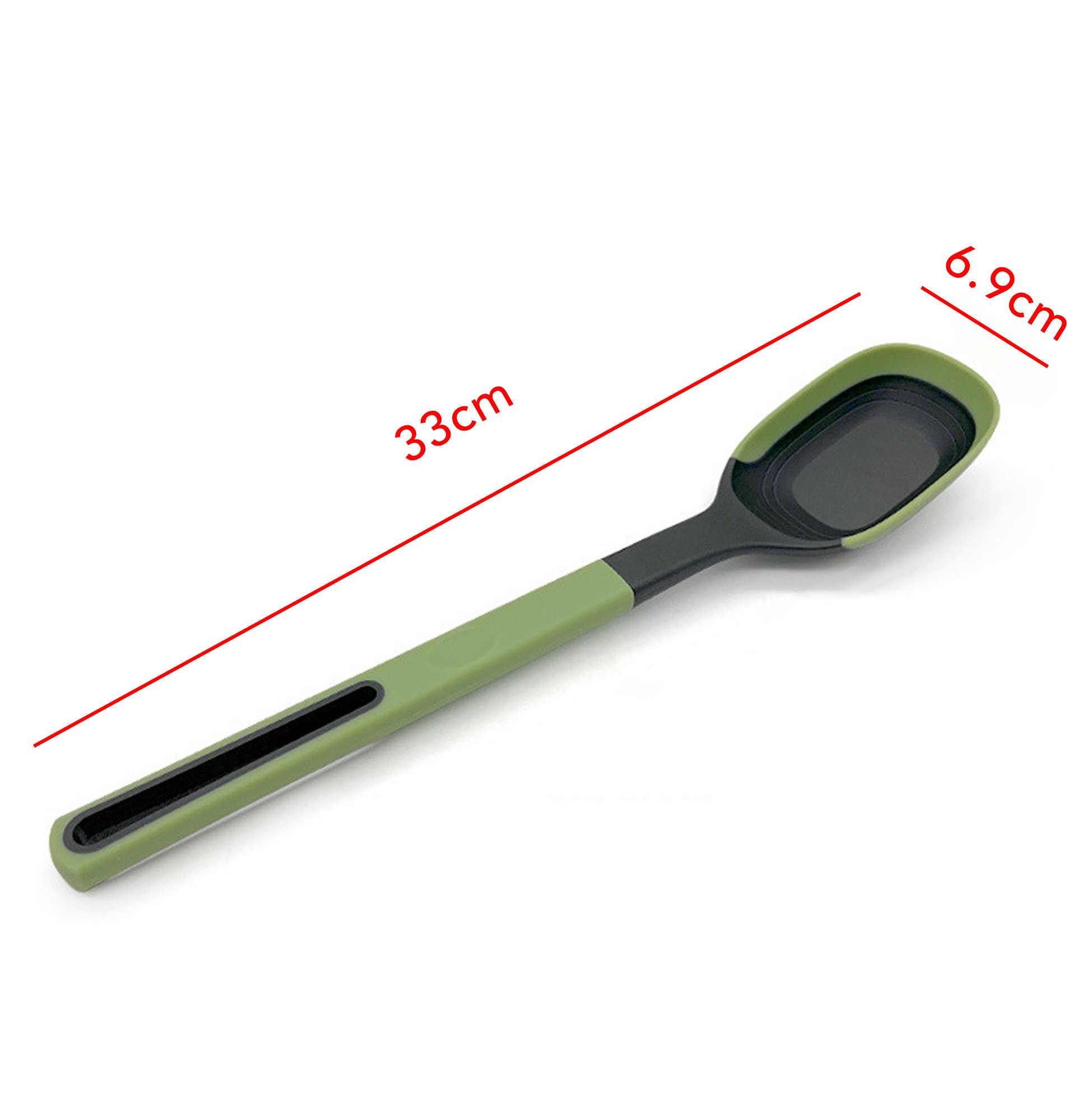 Heat-resistant Kitchen Cooking Spoon Non-stick Silicone Cooking Spoon