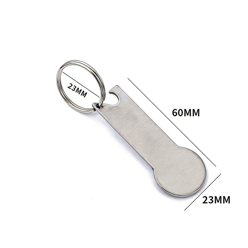 Bone-shaped Bottle Opener Keychain