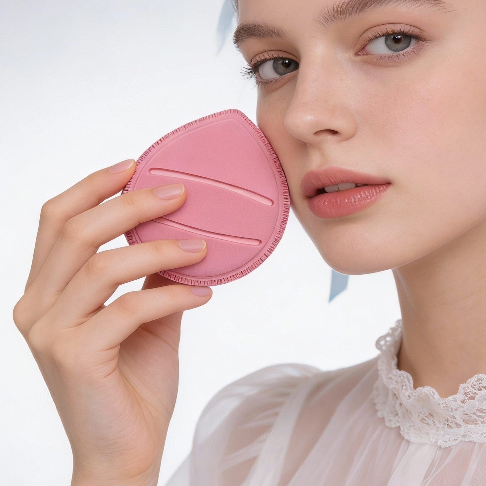 Set of 6 Hair Care & Makeup Sponges