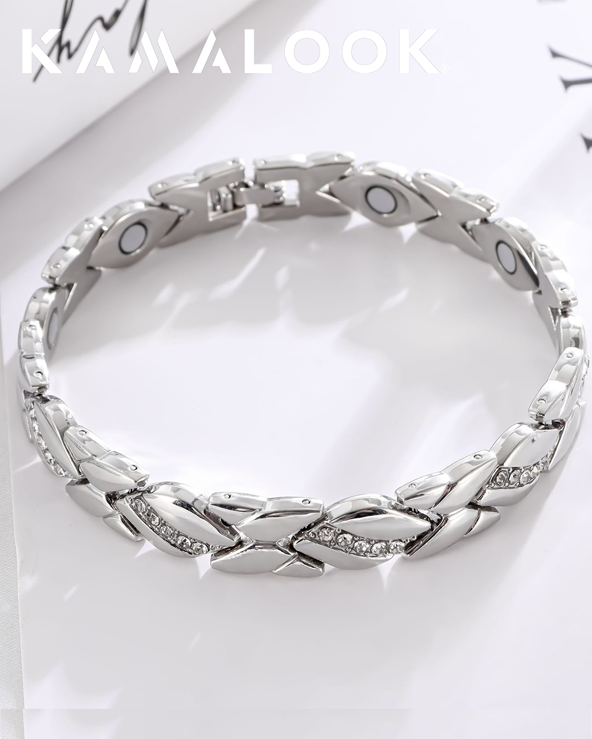 KAMALOOK Magnetic Therapy Bracelet for Women