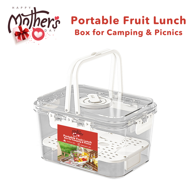Portable Fruit Lunch Box for Camping & Picnics