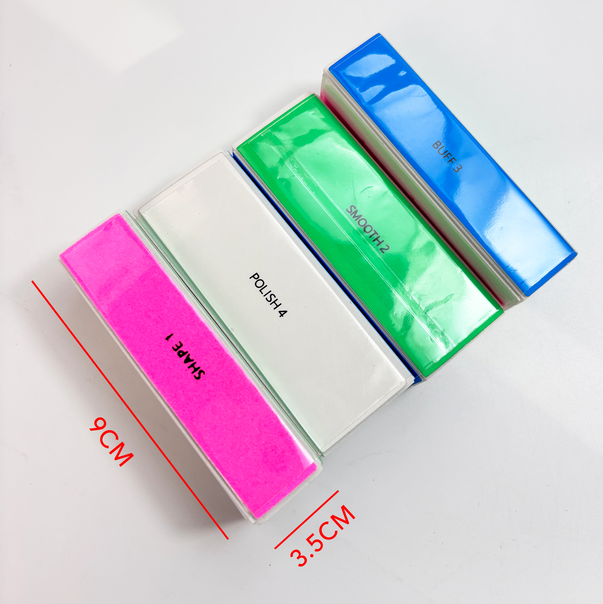 Set of 4 Nail Buffer Block Travel Manicure Buffer