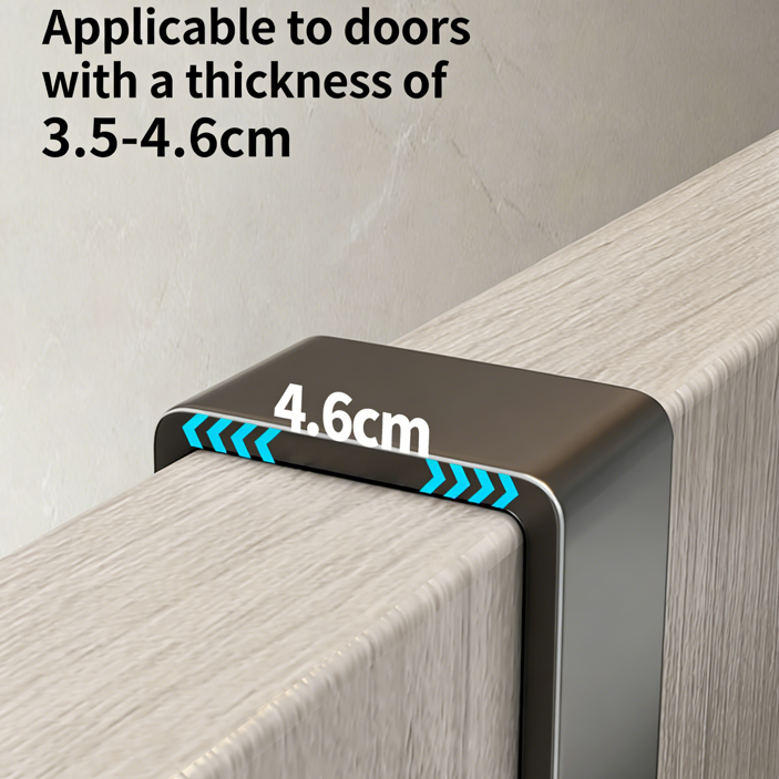 Over The Door Hooks with Storage Shelf