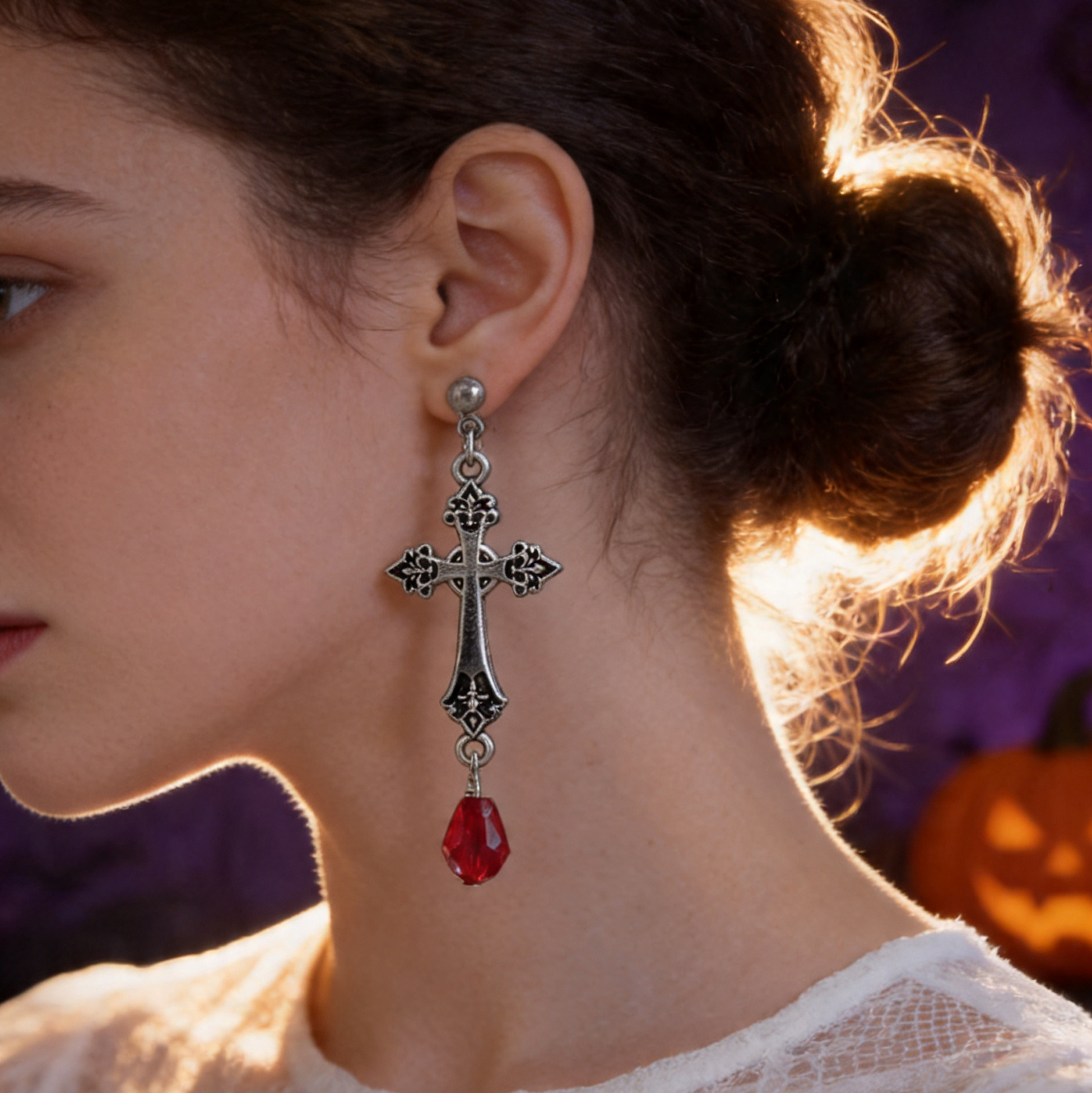 6 Pairs Halloween Earrings Set for Women