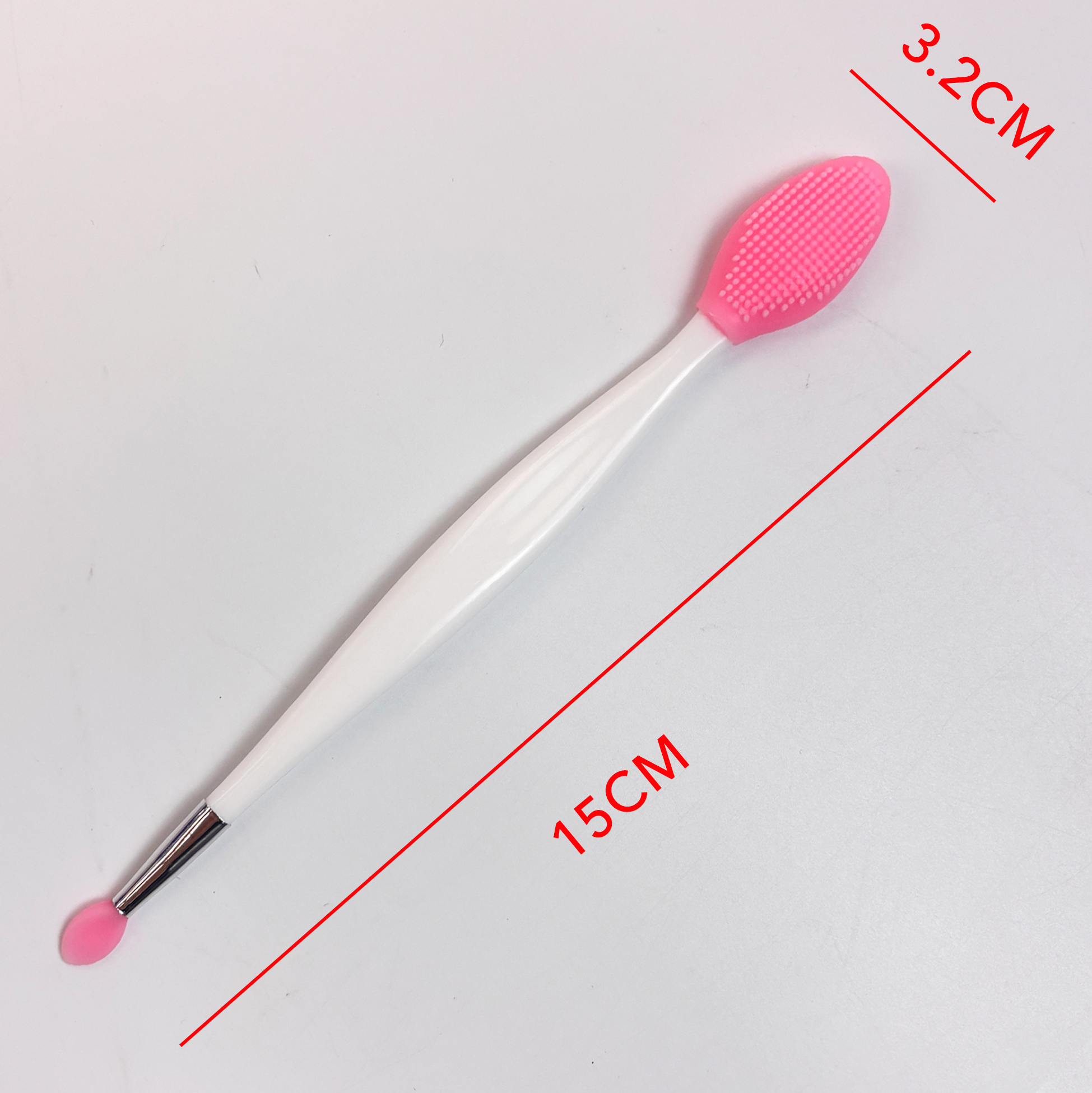 Dual-Ended Silicone Lip Scrub Brush