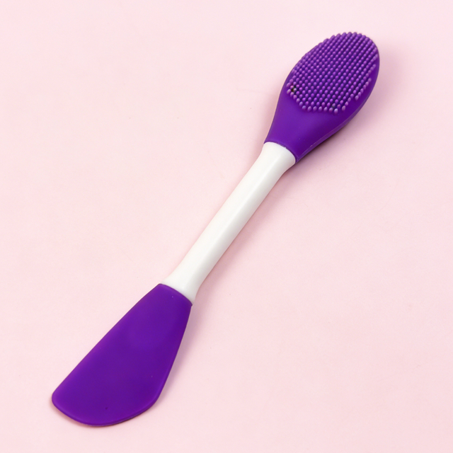 Dual-Ended Silicone Face Mask Brush