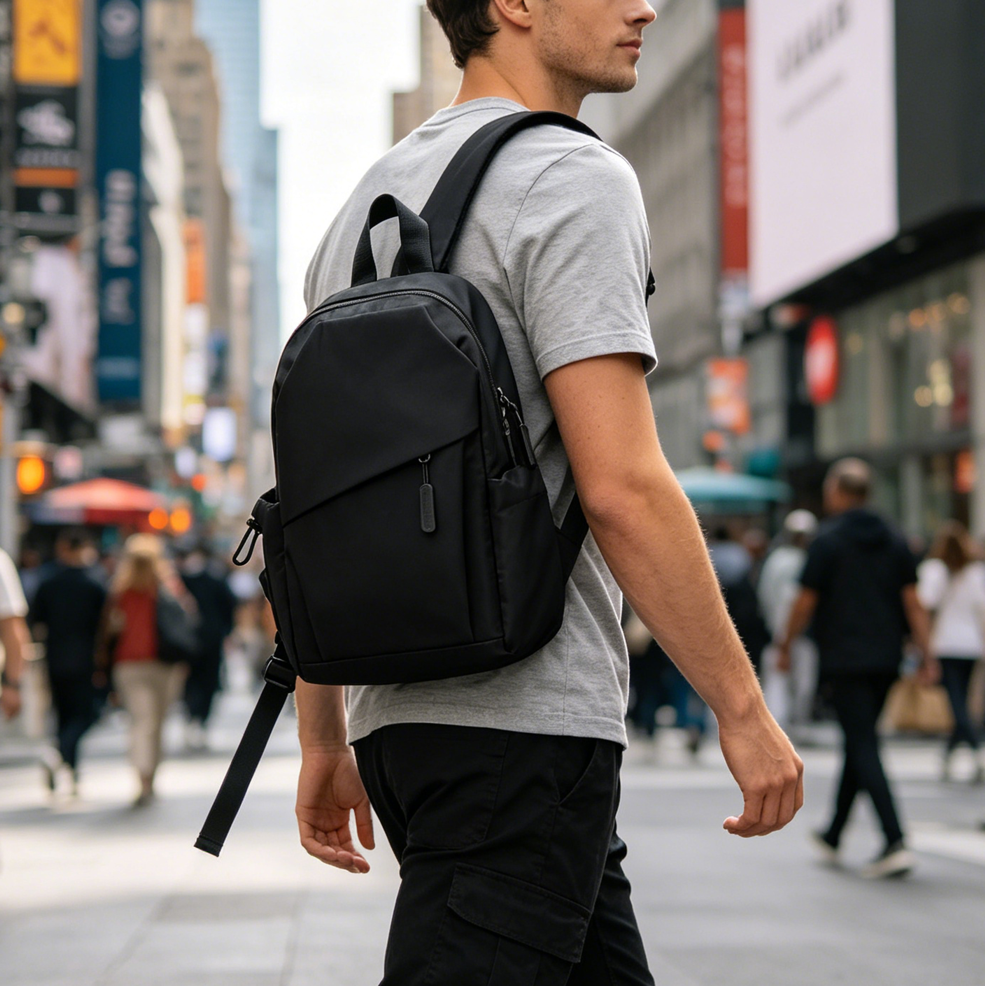 Waterproof Sling Bag for Men, Lightweight Crossbody Chest Bag