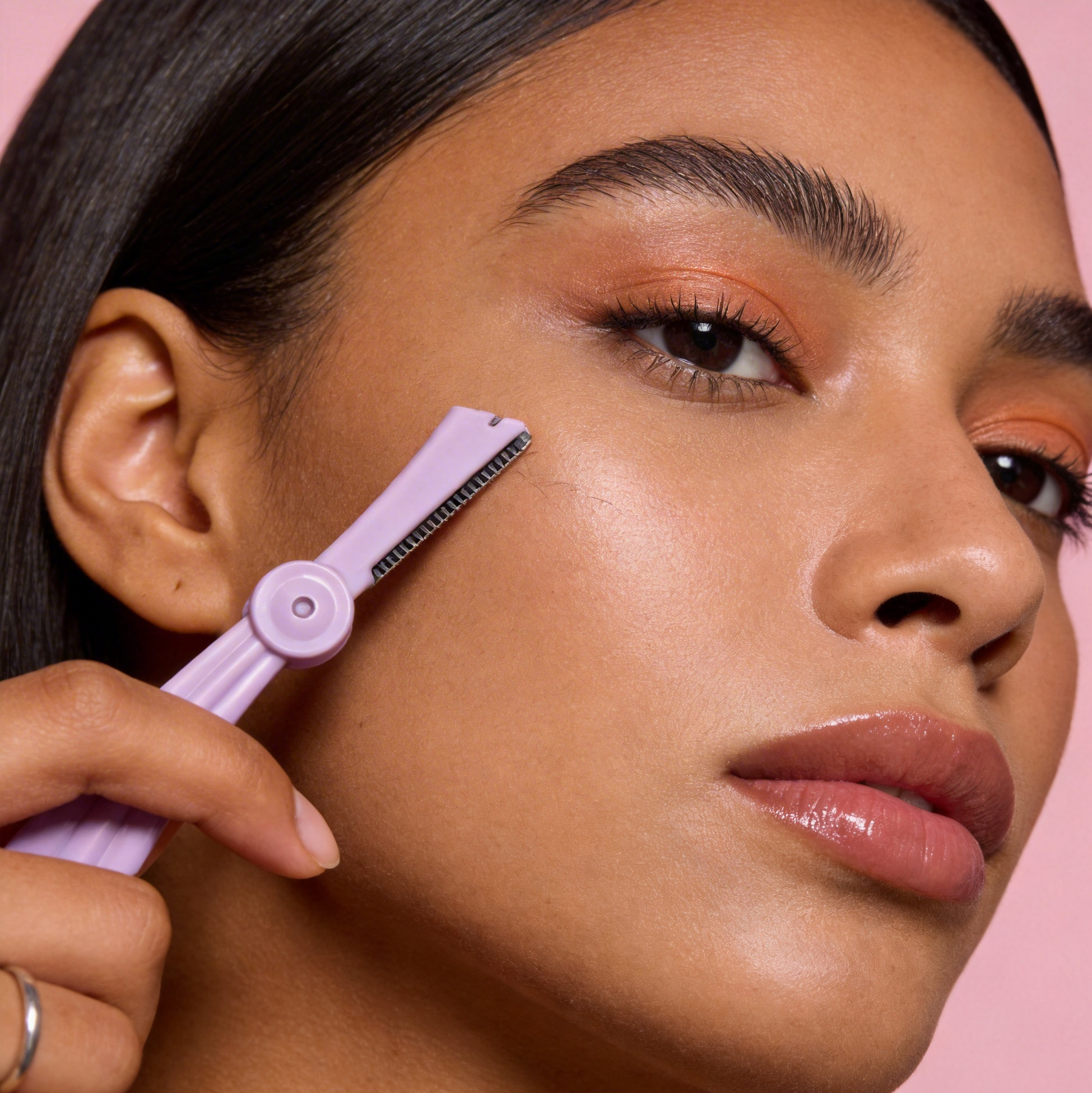 Wing Shape Foldable Eyebrow Razor for Women