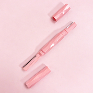 Double-Ended Diamond Texture Eyebrow Razor for Women
