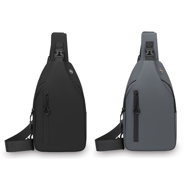 Men's Waterproof Sling Bag, Lightweight Crossbody Chest Bag