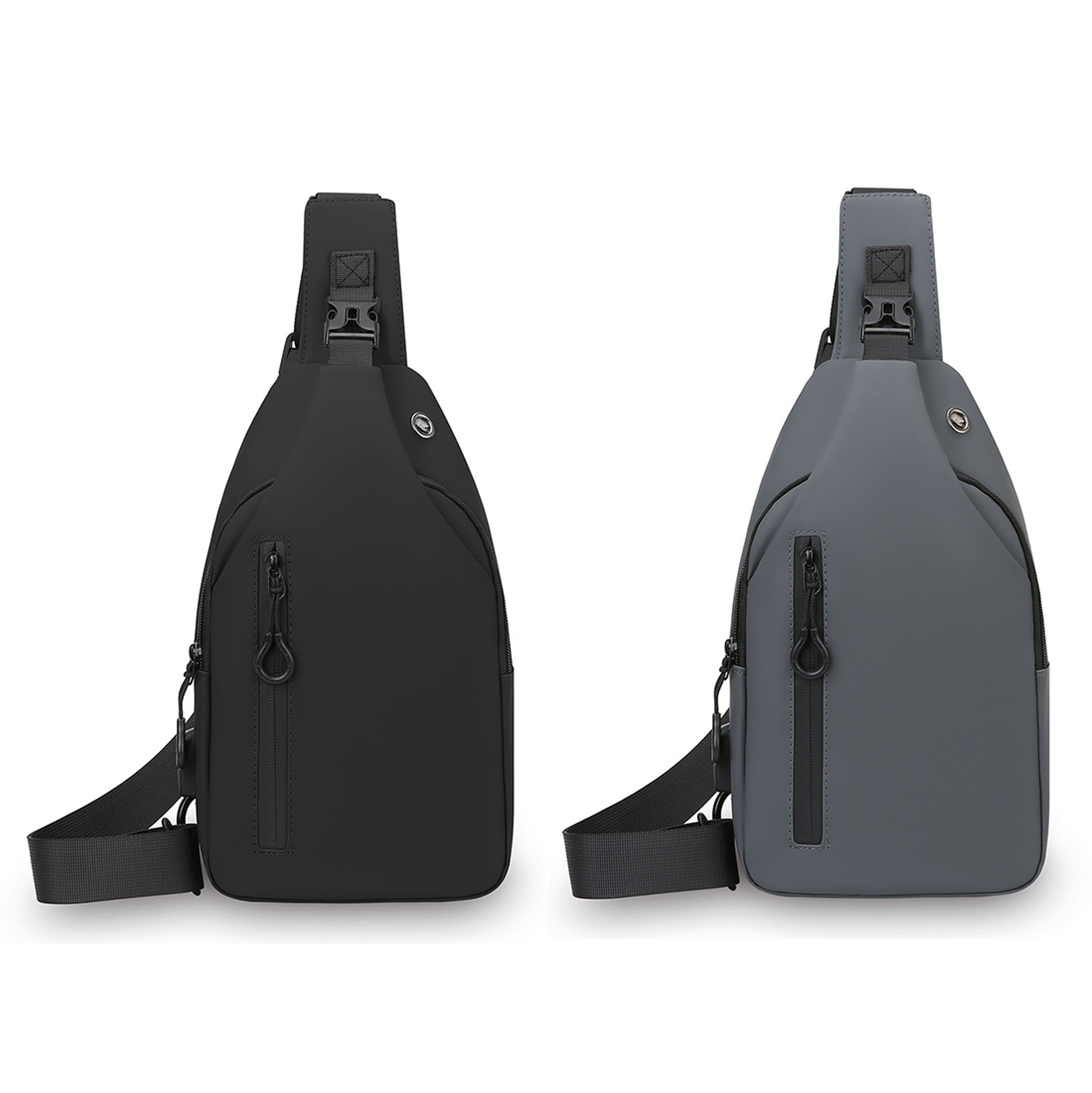 Men's Waterproof Sling Bag, Lightweight Crossbody Chest Bag